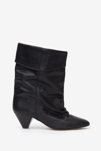 Dalby Draped Lederstiefel