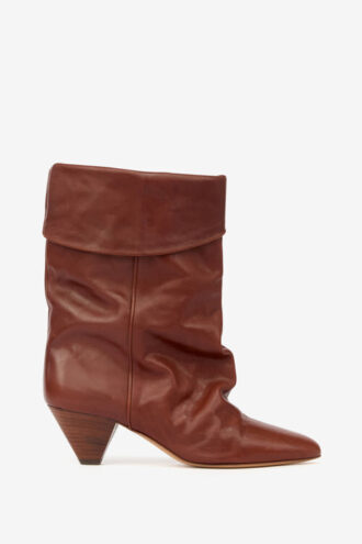 Dalby Draped Lederstiefel