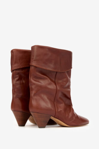 Dalby Draped Lederstiefel