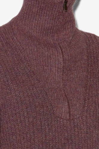 Danita Strickpullover mit Reißverschlusskragen