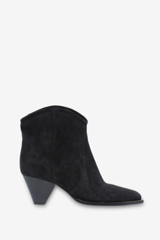 Darizo Cowboystiefel mit hohem Absatz aus Wildkalbsleder