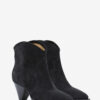 Darizo Cowboystiefel mit hohem Absatz aus Wildkalbsleder Darizo Cowboystiefel mit hohem Absatz aus Wildkalbsleder