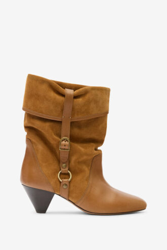 Darner Buckle Stiefel aus Wildleder