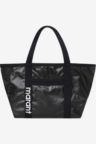 Darwen Schultertasche aus beschichtetem Baumwollstoff