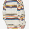 Dayvi Gestreifter Overshirt-Mantel aus Wolle Dayvi Gestreifter Overshirt-Mantel aus Wolle