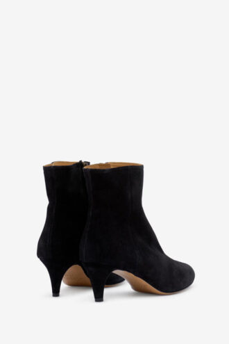 Deone Stiefeletten aus Wildleder mit hohem Absatz