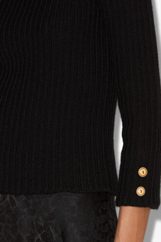 Dixie-Strickpullover mit Rippmuster