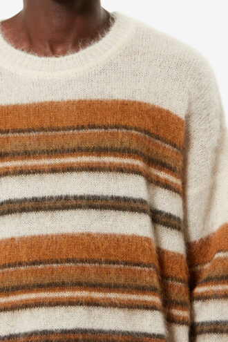 Drussellh Pullover aus Schurwolle und Mohair