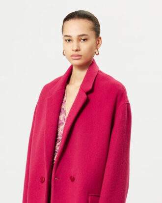 Efegozi Oversized-Wollmantel
