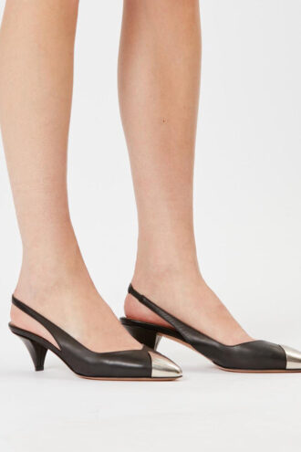 Elina Pumps aus glattem Leder