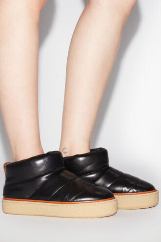 Eskee Leder-Steppstiefel