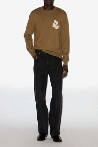 Evans Pullover aus Baumwolle und Wolle mit Logo