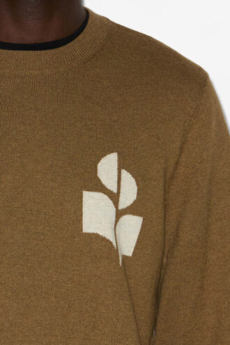 Evans Pullover aus Baumwolle und Wolle mit Logo