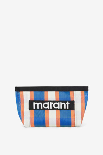 Gestreifte Clutch-Tasche Powden