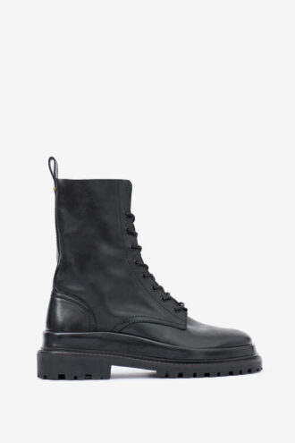 Ghiso Low Boots aus glattem Leder