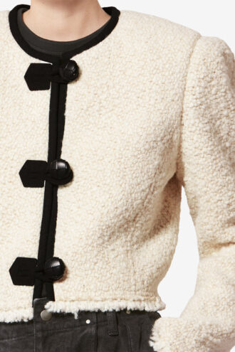 Gradilia Bouclé-Wolljacke