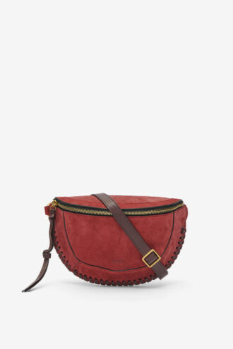 Gürteltasche Skano aus geflochtenem Kalbswildleder
