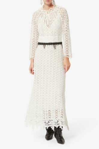 Harya Langes romantisches Guipure-Kleid