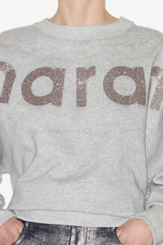 Houston Baumwoll-Sweatshirt mit Logo