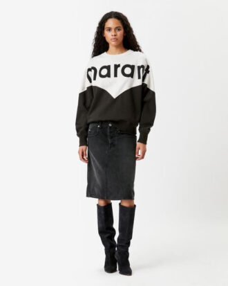 Houston Sweatshirt mit zweifarbigem Logo