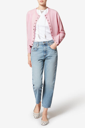 Idesia Strickjacke aus Merinowolle und Kaschmir