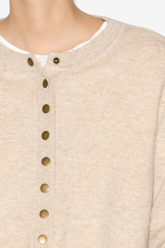 Idesia Strickjacke aus Merinowolle und Kaschmir