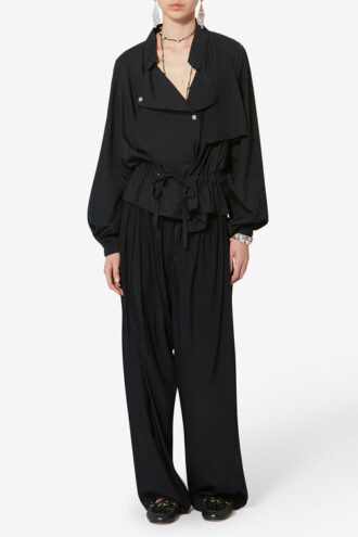 Inaya Hose mit weitem Bein und mehrlagigem Bund
