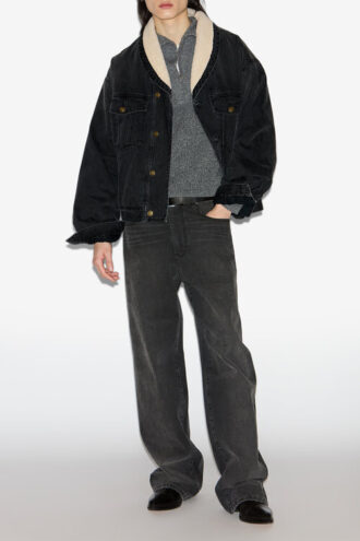 Jackson Jeans- und Kunstfelljacke