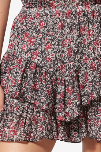 Jocadia Shorts aus bedrucktem Bio-Baumwollvoile