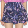 Jocadia Shorts mit Rüschen aus bedrucktem Baumwollvoile