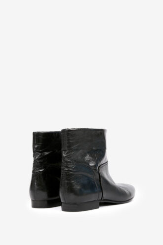Juoza Flache Lacklederstiefel