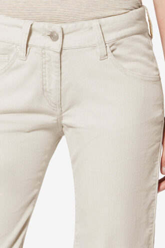 Kelly Bootcut-Hose aus verblasstem Cord