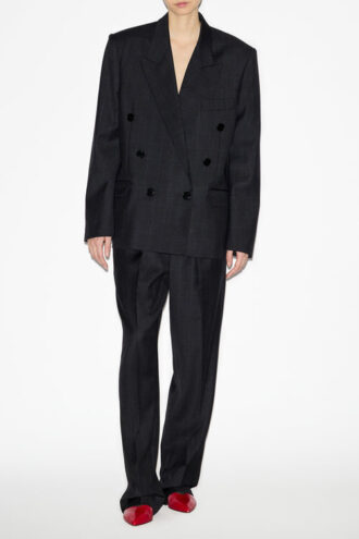 Klero Glen Plaid Wollanzugjacke