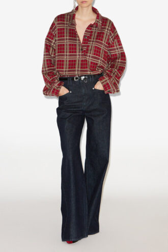 Lemony Jeans mit weitem Bein