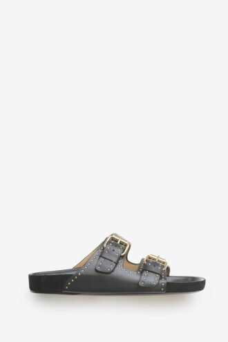 Lennyo Offene Ledersandalen
