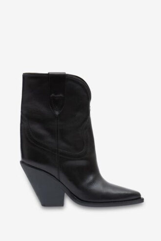 Leyane Cowboystiefel mit hohem Absatz aus Leder