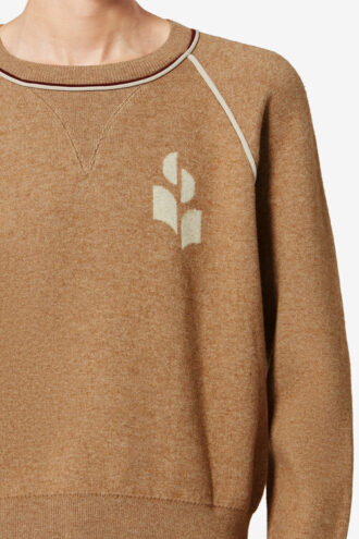 Loriby Sportlicher Pullover mit Logo