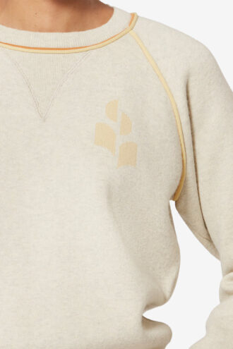 Loriby Sportlicher Pullover mit Logo