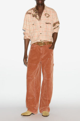 Lorson-Hose mit weitem Bein aus Cord