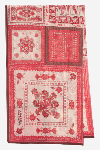 Luana Pareo aus Baumwolle und Seide mit Bandana-Print