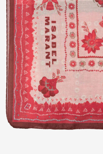 Luana Pareo aus Baumwolle und Seide mit Bandana-Print