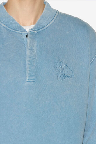 Mathias Sweatshirt aus gewaschener Baumwolle