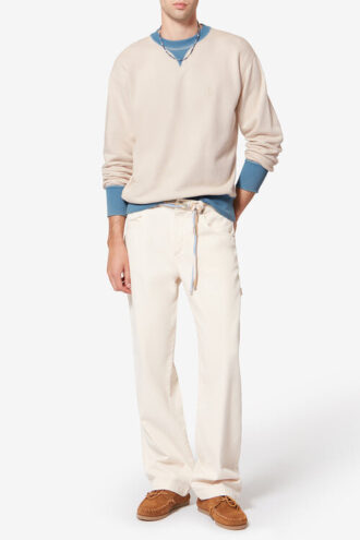 Miker Besticktes Baumwoll-Sweatshirt
