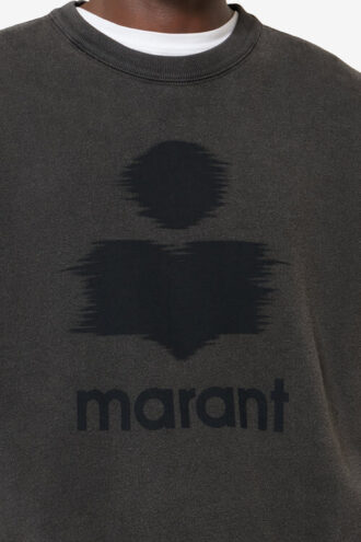 Mikoy Baumwoll-Sweatshirt mit Logo