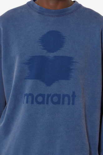 Mikoy Baumwoll-Sweatshirt mit Logo