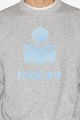 Mikoy Baumwoll-Sweatshirt mit Logo