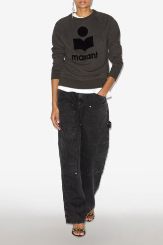 Millyny Baumwoll-Sweatshirt mit Logo