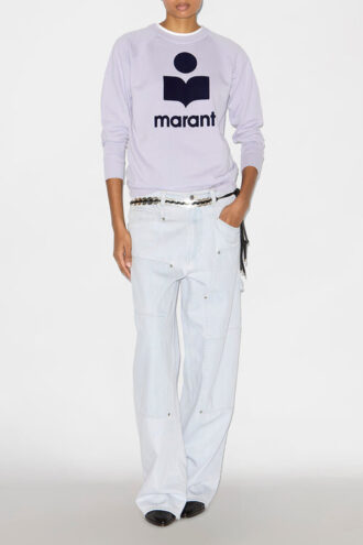 Millyny Baumwoll-Sweatshirt mit Logo