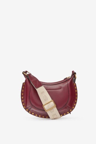 Mini Moon Schultertasche aus Kalbsleder