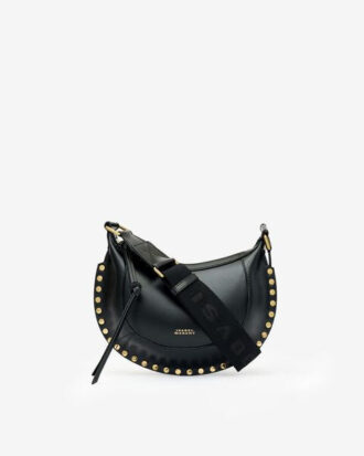 Mini Moon Soft Leather Baguette Schultertasche